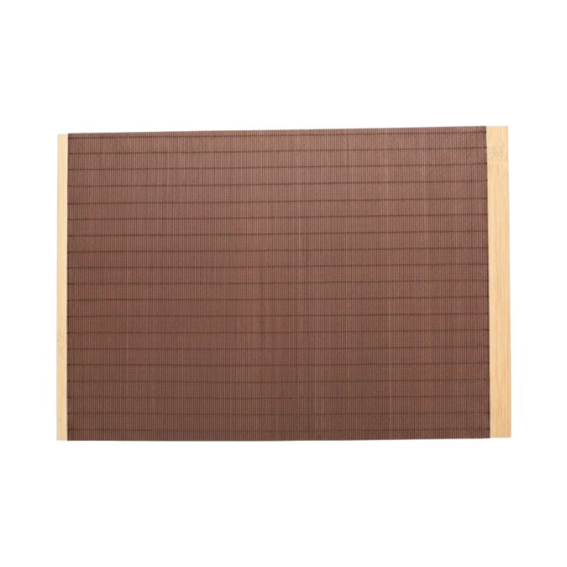Set De Table Bambou Naturel Lavable Et Antidérapant