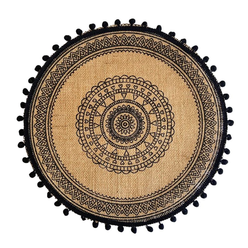 Set De Table En Lin Décoratif Style Bohème