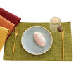 Set De Table En Lin Lavable Et Antidérapant