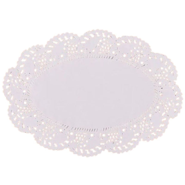 Set De Table En Papier Dentelle Élégant 150 Pièces