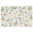 Set De Table Lavable Motif Floral Doux 4 Pièces