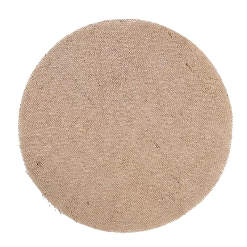Set De Table Rond En Lin Et Jute Durable Lot de 10 Pièces