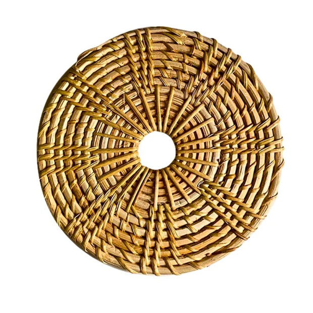 Set De Table Rotin Rond Naturel