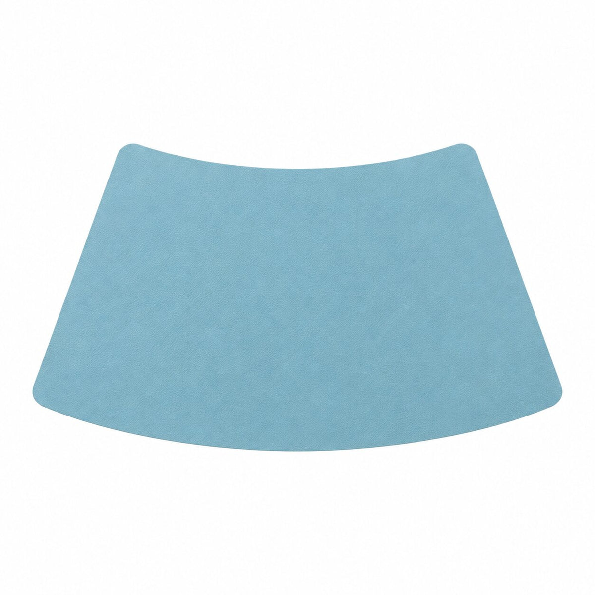 Set De Table Silicone Design Courbé Moderne Et Antidérapant, set bleu à forme incurvée