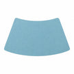 Set De Table Silicone Design Courbé Moderne Et Antidérapant, set bleu à forme incurvée