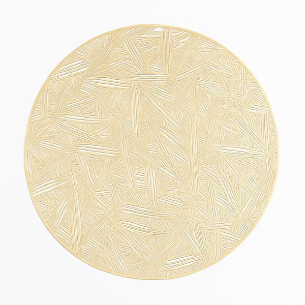 Set De Table Vinyle Motif Bambou Élégant