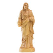 Statuette En Ivoire Jésus Christ Avec Sacré Cœur Sculpté