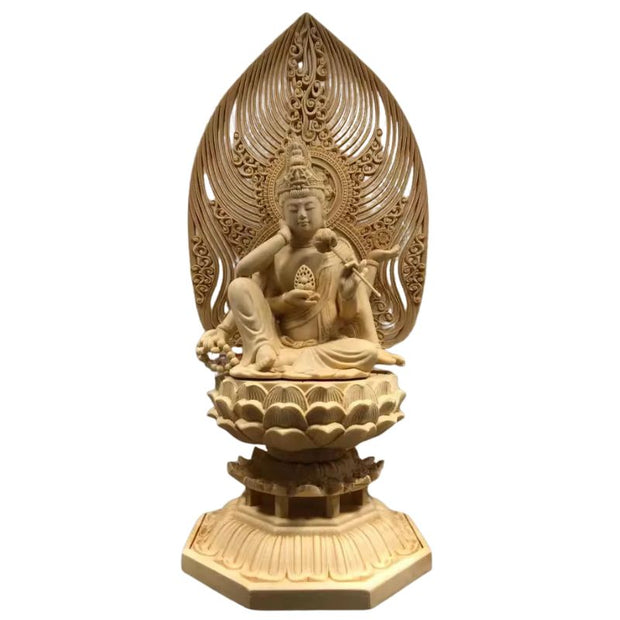 Statuette En Ivoire Sculpture Sacrée