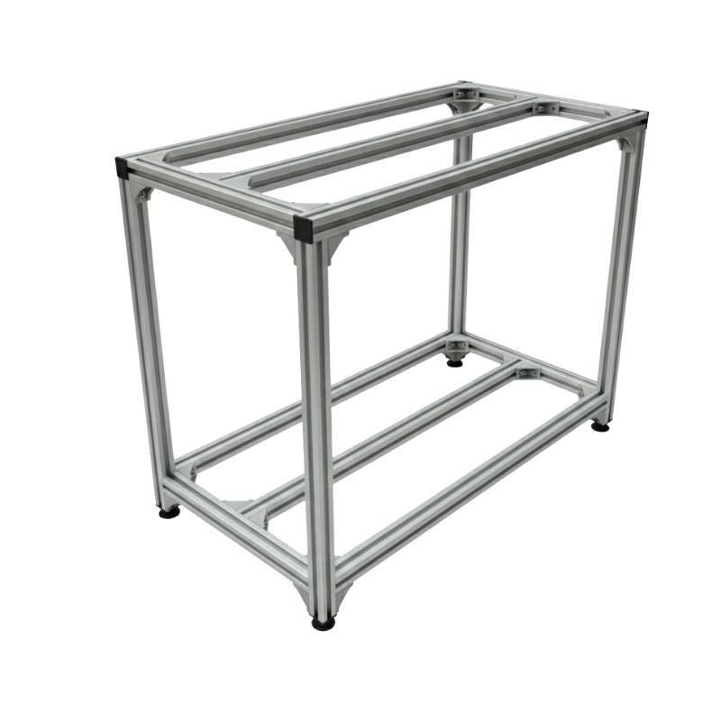 Support Terrarium Rectangulaire En Cadre Aluminium, Support Terrarium Gris