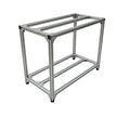 Support Terrarium Rectangulaire En Cadre Aluminium, Support Terrarium Gris