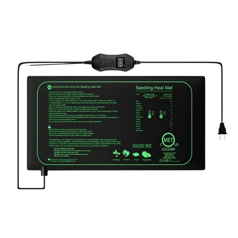 Tapis Chauffant Terrarium Avec Thermostat Numérique Réglable, tapis chauffant terrarium réglable