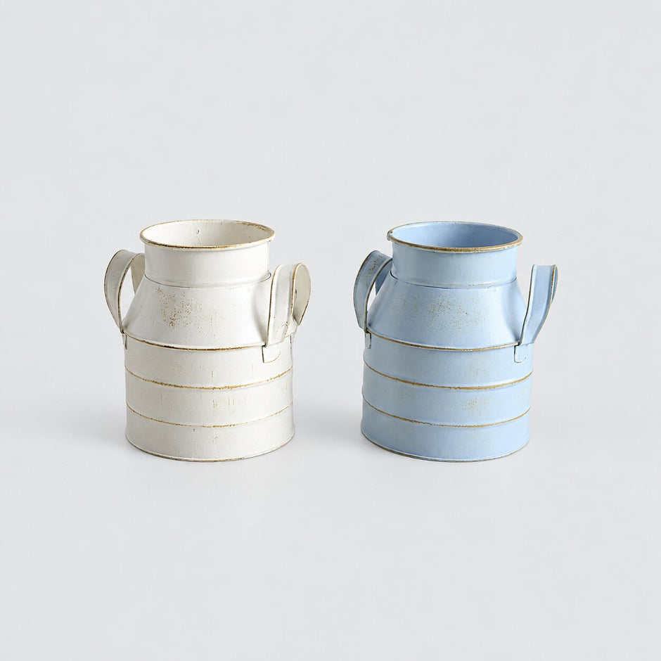 Vase de Style Ancien en Fer pour Fleurs