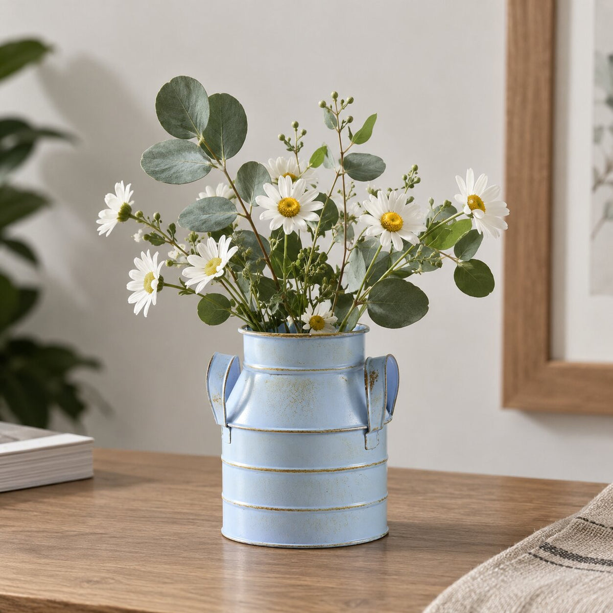 Vase de Style Ancien en Fer pour Fleurs