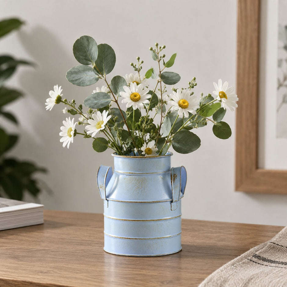 Vase de Style Ancien en Fer pour Fleurs