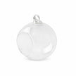 Vase Boule Transparent en Verre pour Plantes