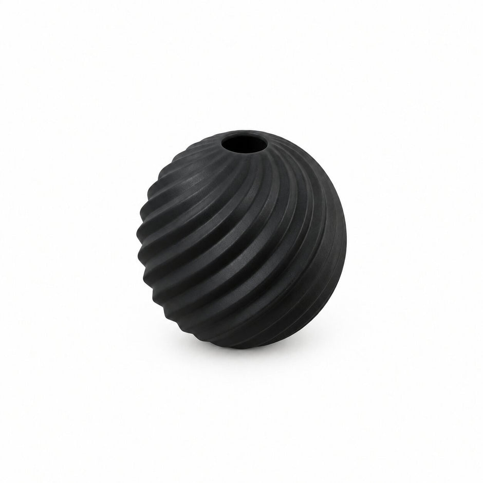 Vase Boule en Céramique pour Fleurs