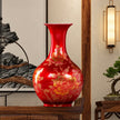 Vase Chinois Impérial Rouge
