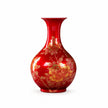 Vase Chinois Impérial Rouge