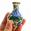 Vase Chinois en Émail Cloisonné Très Petit