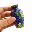 Vase Chinois en Émail Cloisonné Très Petit