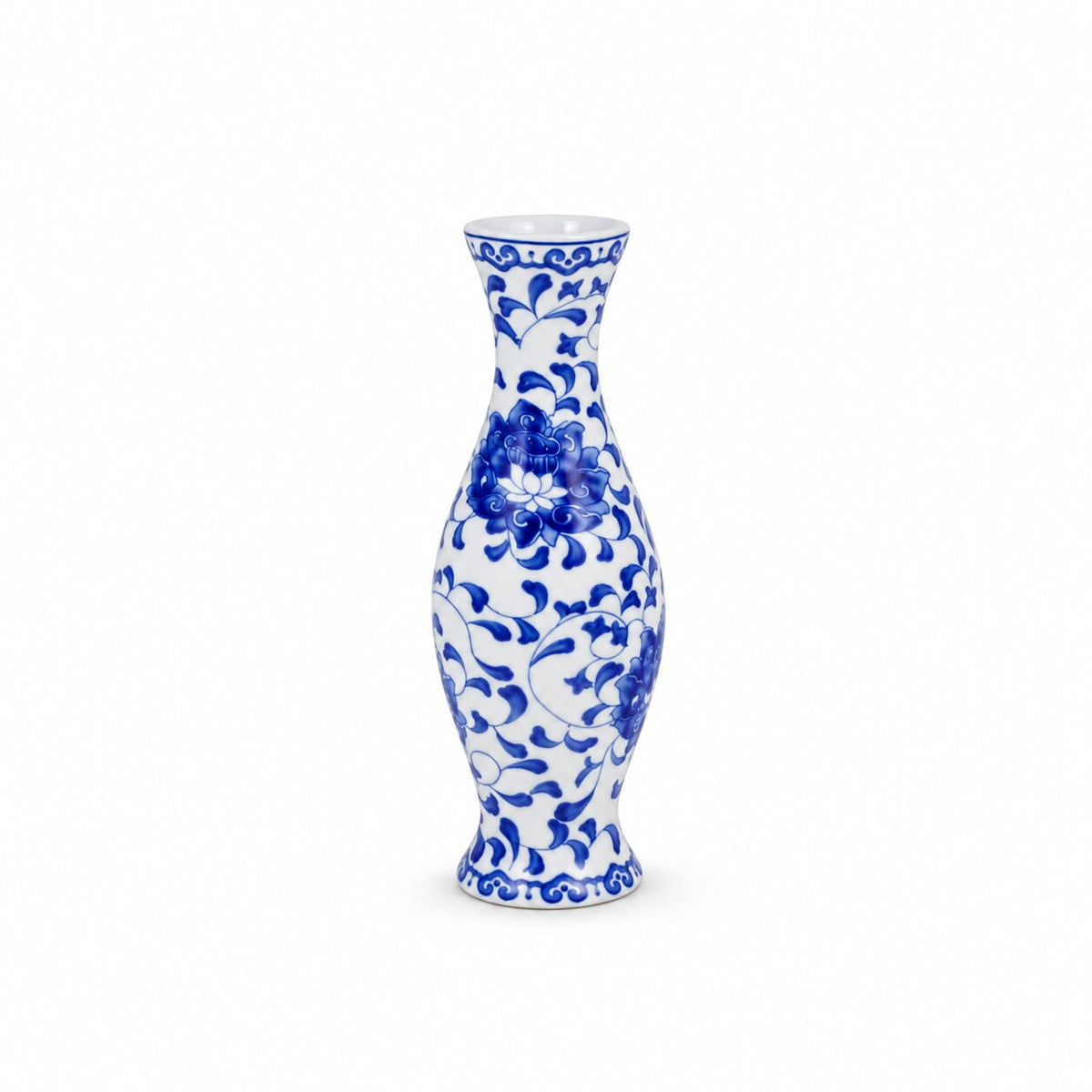 Vase Chinois en Poterie Alberoise en Céramique