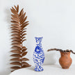 Vase Chinois en Poterie Alberoise en Céramique