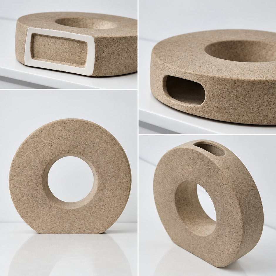 Vase Circulaire de Style Nordique