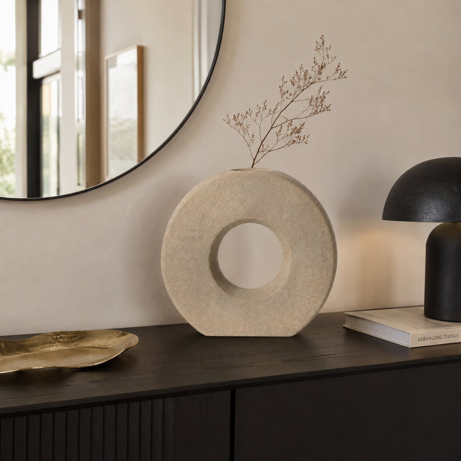 Vase Circulaire de Style Nordique