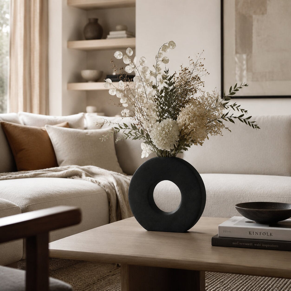 Vase Circulaire de Style Nordique