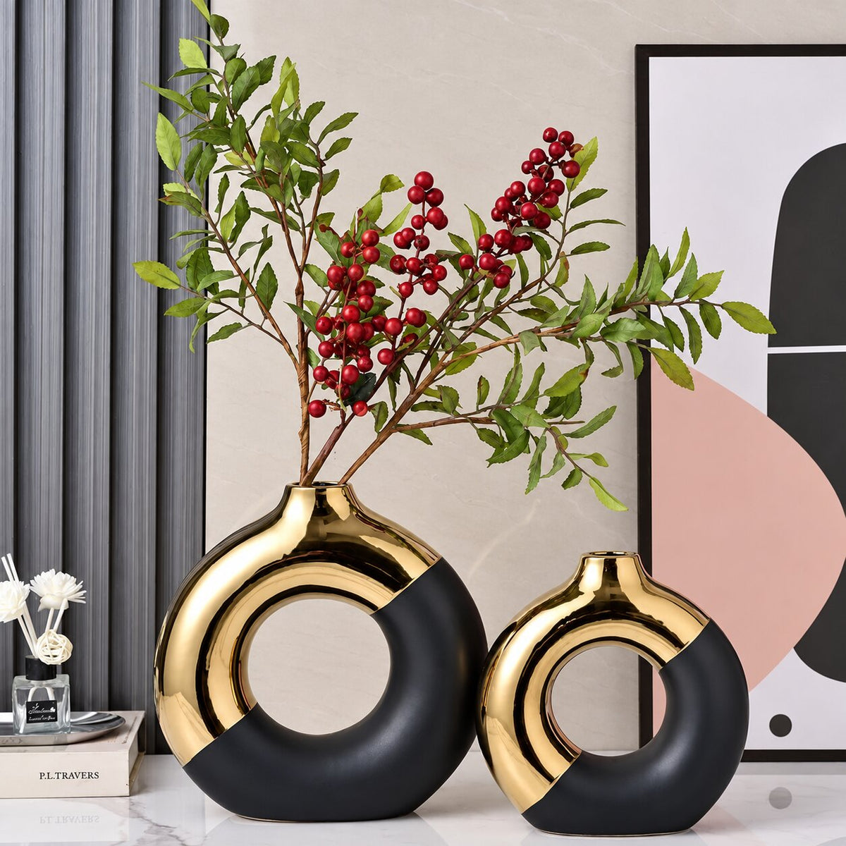 Vase Creux Moderne Style Nordique