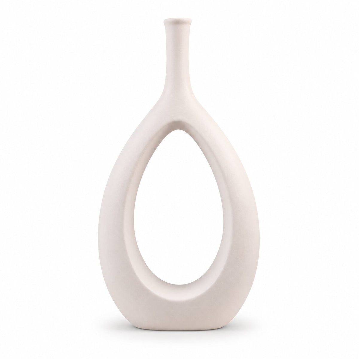 Vase Creux en Céramique de Style Nordique