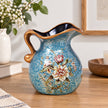 Vase Dessin à Motif Fleurs Colorées