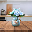 Vase Dessin à Motif Fleurs Colorées