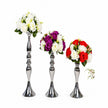 Vase Long en Métal pour Événement
