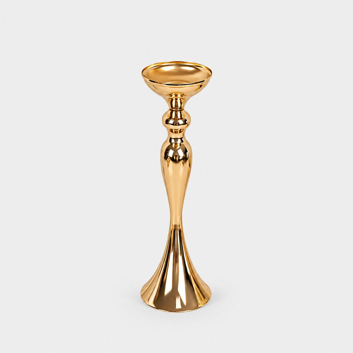 Vase Long en Métal pour Événement