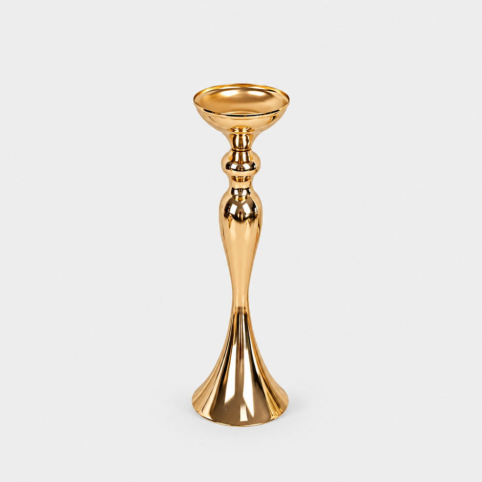 Vase Long en Métal pour Événement