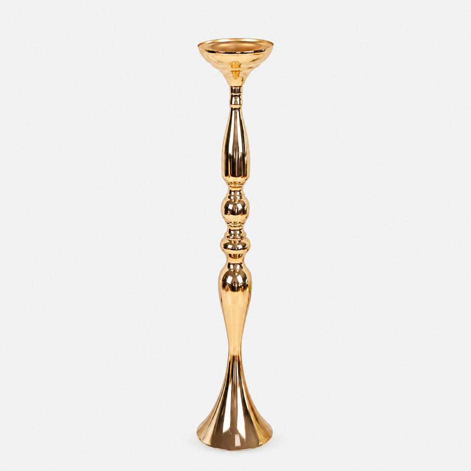 Vase Long en Métal pour Événement