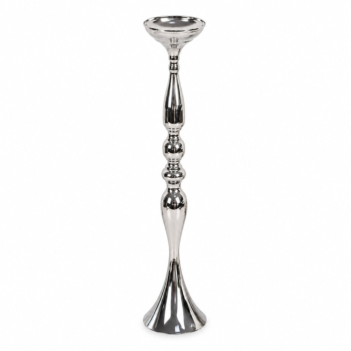 Vase Long en Métal pour Événement