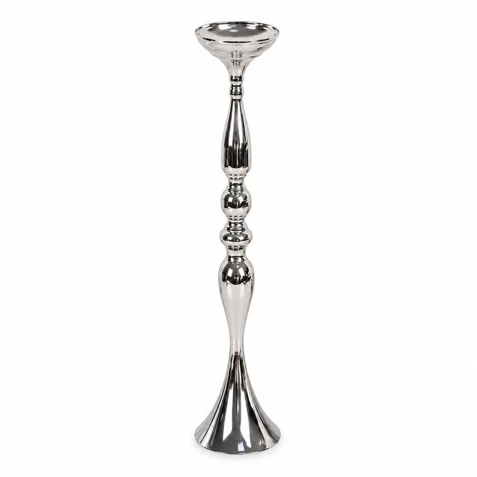 Vase Long en Métal pour Événement
