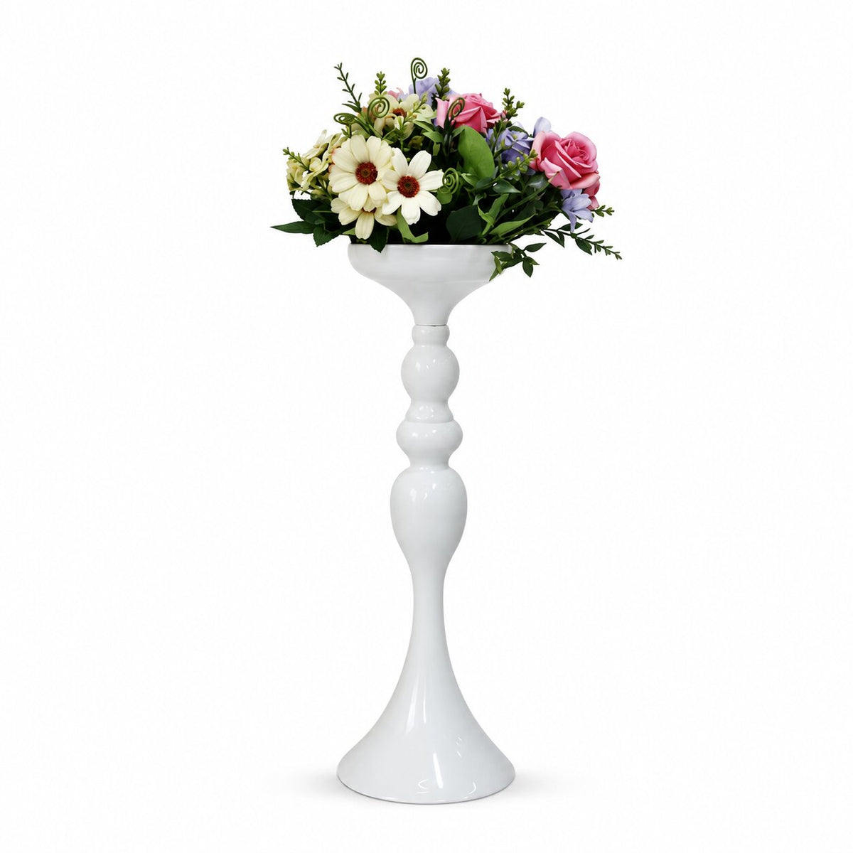 Vase Long en Métal pour Événement