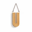 Vase Mural Moderne en Bois