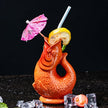 Vase Poisson en Céramique Style Hawaïenne