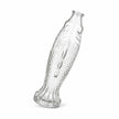 Vase Poisson en Verre Transparent pour Fleurs