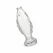 Vase Poisson en Verre Transparent pour Fleurs