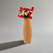 Vase Poser à Fleurs en Rotin Pour Décoration