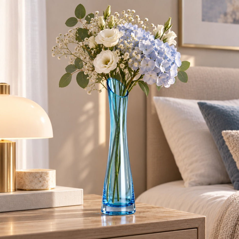 Vase Soliflore en Verre Soufflé