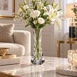 Vase Transparent Décoratif pour Fleurs