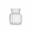 Vase Transparent en Verre de Style Nordique