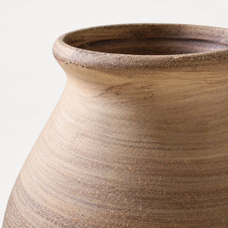 Vase Vintage en Céramique Style Japonais