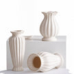 Vase XXL Céramique Blanche pour Fleurs Sèches